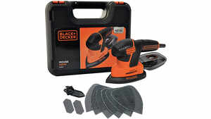 Ponceuse multifonctions filaire Black + Decker KA2500K 6 accessoires